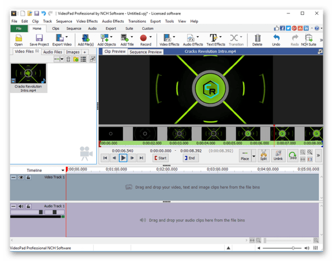 videopad video editor free serial number version 7.24